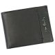  Pánska kožená peňaženka Pierre Cardin, čierna RFID 12 × 9 cm