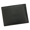  Pierre Cardin čierno-červená pánska kožená peňaženka, s RFID ochranou, 12 × 9 cm