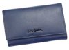  Pierre Cardin modrá dámska kožená peňaženka 16 × 9,5 cm