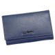  Pierre Cardin modrá dámska kožená peňaženka 16 × 9,5 cm