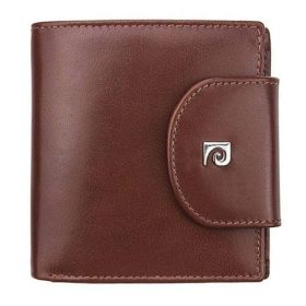    Dámska kožená peňaženka Pierre Cardin koňakovej farby 9 × 10,5 cm