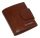  Dámska kožená peňaženka Pierre Cardin hnedá 9 × 10,5 cm
