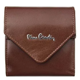    Dámska kožená peňaženka Pierre Cardin koňakovej farby 9 × 9,5 cm