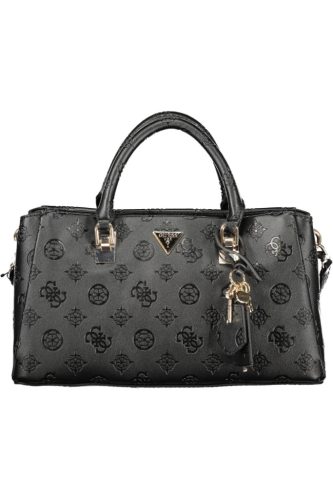  Dámska čierna kabelka Guess jeans 33 x 18 x 11 cm