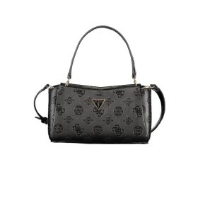  Dámska čierna kabelka Guess jeans 23 x 14 x 6 cm