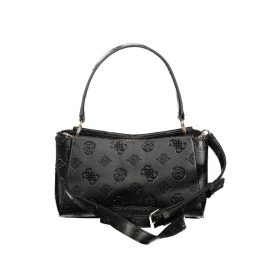  Dámska čierna kabelka Guess jeans 23 x 14 x 6 cm