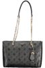  Dámska čierna kabelka Guess jeans 37 x 24 x 9 cm