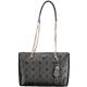  Dámska čierna kabelka Guess jeans 37 x 24 x 9 cm