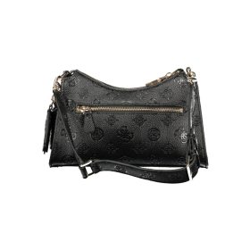  Dámska čierna kabelka Guess jeans 26 x 17 x 7 cm