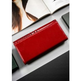    Dámska kožená peňaženka Cavaldi červená 16,5 × 9,5 cm, RFID