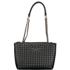  Dámska čierna kabelka Guess jeans 30 x 22 x 10 cm