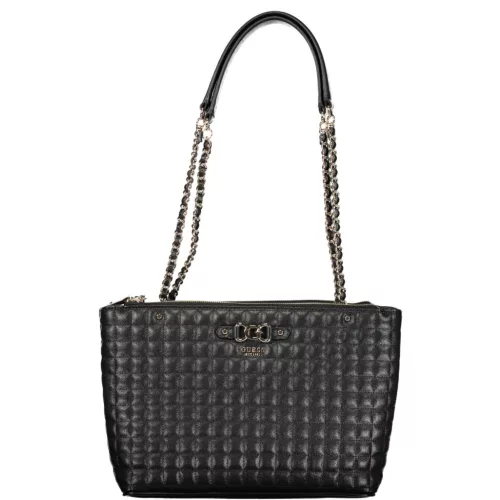  Dámska čierna kabelka Guess jeans 30 x 22 x 10 cm