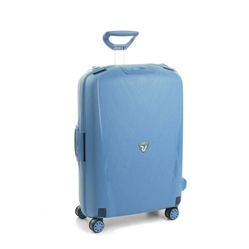  Roncato Ľahký tvrdostenný kufor na vozíky so 4 kolieskami 75 cm, modrý