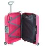  Roncato Ľahký tvrdostenný kufor na vozíky so 4 kolieskami 68 cm, ružový