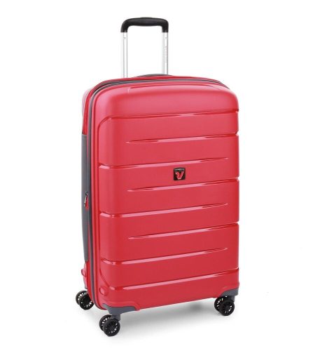  Roncato Flight DLX 4-kolesový červený kabínový kufor 71 cm
