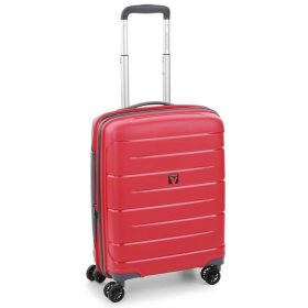    Roncato Flight DLX 4-kolesový, rozšíriteľná pevná strecha červený kabínový kufor 55 cm