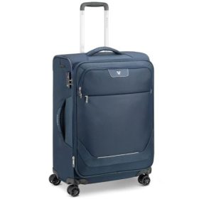    Roncato Joy 4-kolesový, roztiahnuteľný červený kabínový kufor s mäkkým poťahom 63 cm