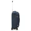  Kabínový kufor Roncato Joy 4-kolesový, s mäkkým krytom, tmavomodrý, 55 cm