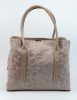  Dámska kožená kabelka Rialto talianskeho dizajnu, taška cez rameno, púder