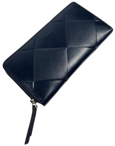  Veľká červená kožená peňaženka Rialto