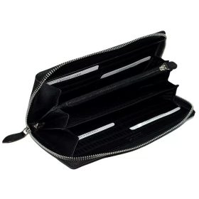  Veľká červená kožená peňaženka Rialto