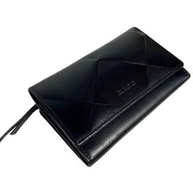  Čierna dámska kožená peňaženka Rialto