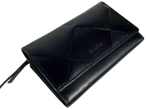  Čierna dámska kožená peňaženka Rialto