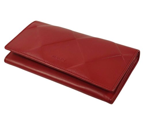  Dámska kožená peňaženka Rialto veľká červená