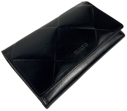  Čierna dámska kožená peňaženka Rialto