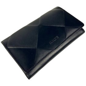  Čierna dámska kožená peňaženka Rialto