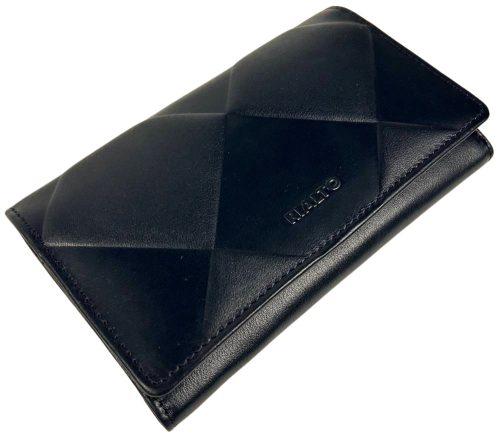  Čierna dámska kožená peňaženka Rialto