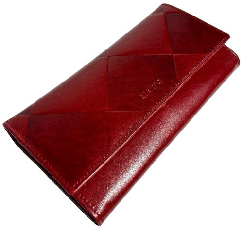  Dámska kožená peňaženka Rialto veľká červená