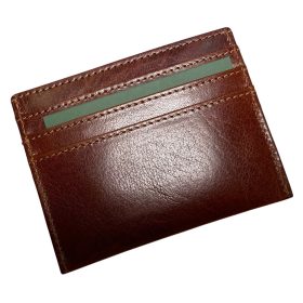    Komplexný remienok Rialto, čierny kožený držiak na karty