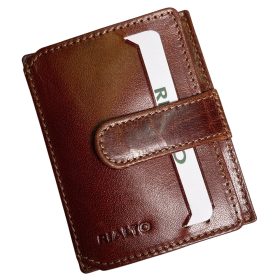    Komplexný remienok Rialto, čierny kožený držiak na karty