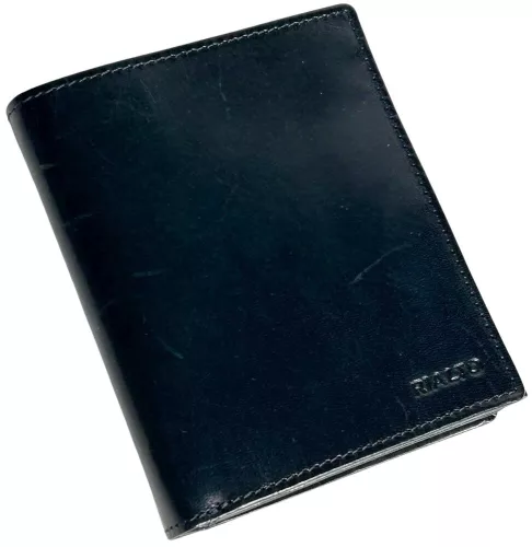  Hnedá pánska kožená peňaženka Rialto so skrytým držiakom na karty, kufrík