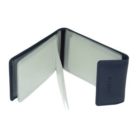  Dámsky kožený držiak na karty Rialto tmavomodrej farby