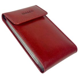  Dámsky kožený držiak na karty Rialto tmavomodrej farby