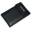  Čierne dámske kožené puzdro na karty Rialto