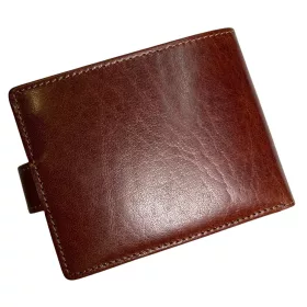    Rialto čierna malá kožená peňaženka bez ramienok 11 x 8,8 cm