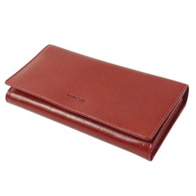  Dámska kožená peňaženka Rialto veľká červená