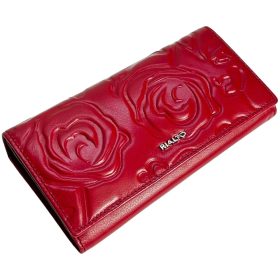  Veľká čierna dámska kožená peňaženka Rialto