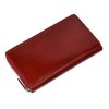  Veľká červená kožená peňaženka Rialto
