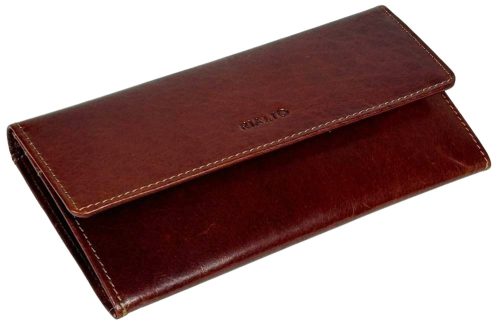  Dámska kožená peňaženka Rialto červenej farby
