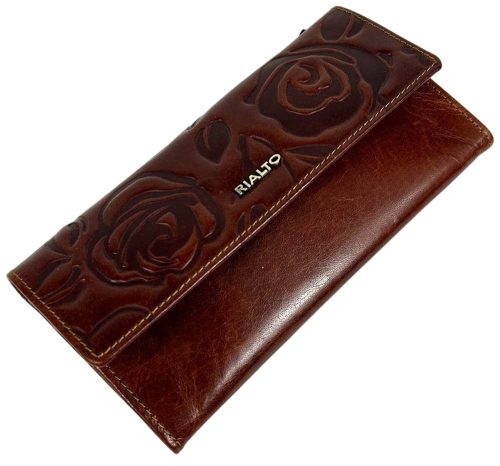  Dámska kožená peňaženka Rialto červenej farby