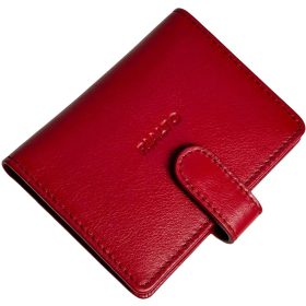    Komplexný remienok Rialto, čierny kožený držiak na karty