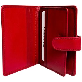    Komplexný remienok Rialto, čierny kožený držiak na karty