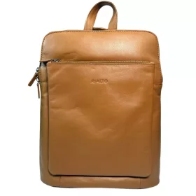    Rialto taliansky veľký dámsky tmavomodrý kožený ruksak 36 x 29 cm