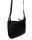  Dámska čierna kožená kabelka Rialto, taška cez rameno 28×22 cm