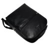  Taliansky čierny kožený batoh na notebook Rialto 40×32 cm