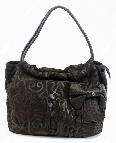  Talianska dámska kožená kabelka Rialto, taška cez rameno, hnedá farba
